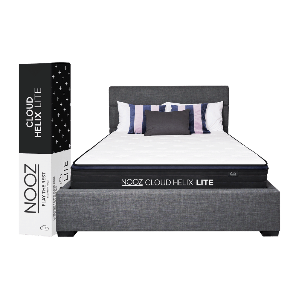 ที่นอนยางพารา 5 ฟุต NOOZ CLOUD HELIX LITE เสริมพ็อกเก็ตสปริง หนา 8 นิ้ว